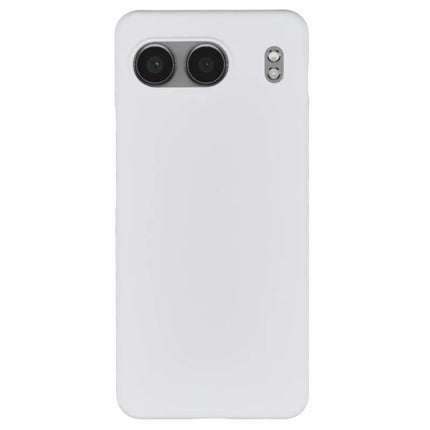 For OnePlus Nord 4 Case Hard PC Frosted Minimalist Phone Cover - White