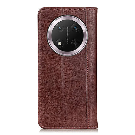For Honor Magic7 Lite 5G / X9c 5G / X60 Pro 5G Stand Case Split Leather Litchi Texture Wallet Phone Cover