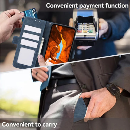 ABEEL For Honor Magic7 Lite 5G / X9c 5G / X60 Pro 5G Case PU Leather Folio Stand View RFID Blocking Phone Cover
