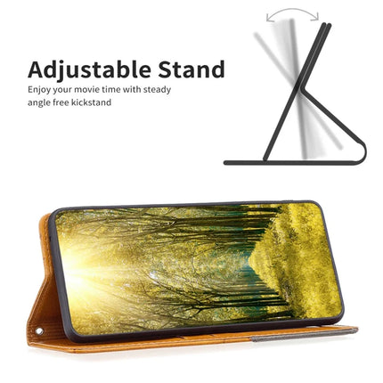 For Samsung Galaxy A26 5G Case Card Slots Geometry Imprint Leather Phone Cover