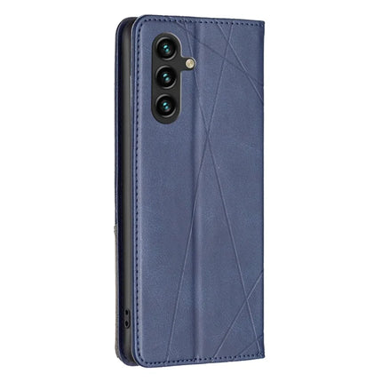 For Samsung Galaxy A26 5G Case Card Slots Geometry Imprint Leather Phone Cover