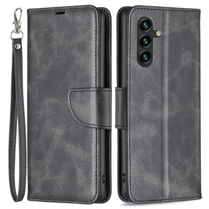 For Samsung Galaxy A26 5G Case Shockproof PU Leather Cover with Wallet Card Slots - Black