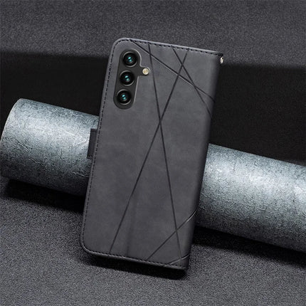 BINFEN COLOR BF05 For Samsung Galaxy A26 5G Case Leather Phone Cover Wallet Stand