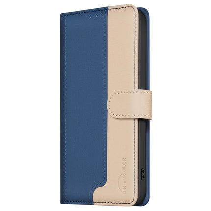 BINFEN COLOR BF33 for Samsung Galaxy A26 5G Leather Case Splicing Color RFID Blocking