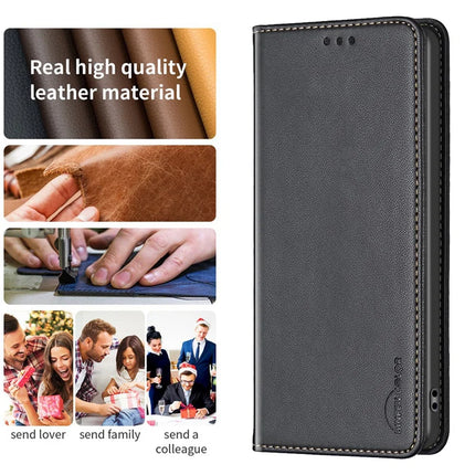 BINFEN COLOR BF18 For Samsung Galaxy A26 5G Leather Case Card Slots Phone Cover