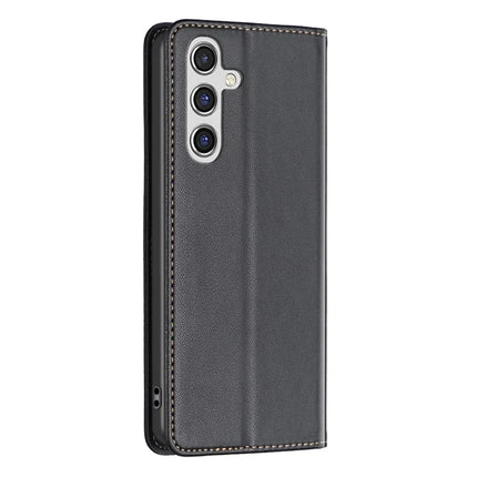 BINFEN COLOR BF18 For Samsung Galaxy A26 5G Leather Case Card Slots Phone Cover