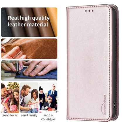 BINFEN COLOR BF18 For Samsung Galaxy A26 5G Leather Case Card Slots Phone Cover