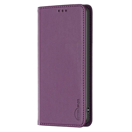 BINFEN COLOR BF18 For Samsung Galaxy A26 5G Leather Case Card Slots Phone Cover