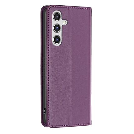 BINFEN COLOR BF18 For Samsung Galaxy A26 5G Leather Case Card Slots Phone Cover
