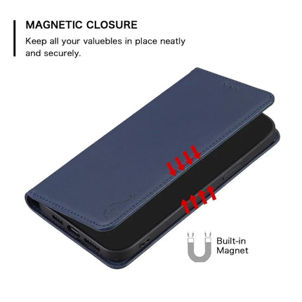 BINFEN COLOR BF18 For Samsung Galaxy A26 5G Leather Case Card Slots Phone Cover