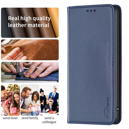 BINFEN COLOR BF18 For Samsung Galaxy A26 5G Leather Case Card Slots Phone Cover