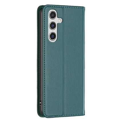 BINFEN COLOR BF18 For Samsung Galaxy A26 5G Leather Case Card Slots Phone Cover