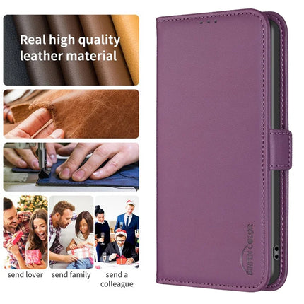 BINFEN COLOR BF31 For Samsung Galaxy A26 5G Case with Wallet Stand PU Leather Flip Phone Cover