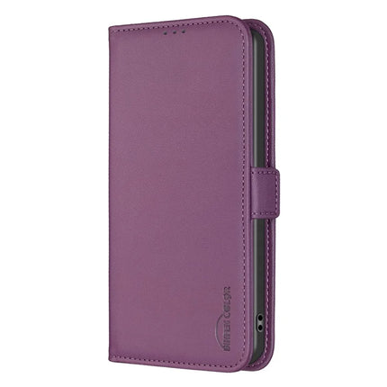 BINFEN COLOR BF31 For Samsung Galaxy A26 5G Case with Wallet Stand PU Leather Flip Phone Cover