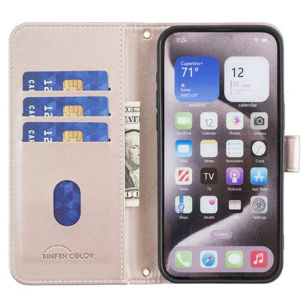 BINFEN COLOR BF34 for Samsung Galaxy A56 5G Leather Case Wallet Square Grid Phone Cover