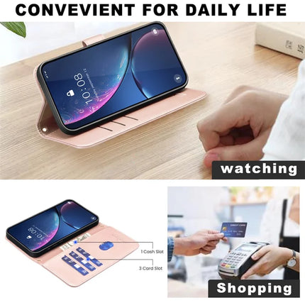 BINFEN COLOR BF34 for Samsung Galaxy A56 5G Leather Case Wallet Square Grid Phone Cover