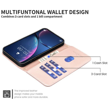 BINFEN COLOR BF34 for Samsung Galaxy A56 5G Leather Case Wallet Square Grid Phone Cover