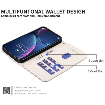 BINFEN COLOR BF34 for Samsung Galaxy A56 5G Leather Case Wallet Square Grid Phone Cover