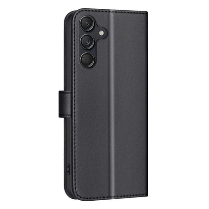 BINFEN COLOR BF34 for Samsung Galaxy A56 5G Leather Case Wallet Square Grid Phone Cover