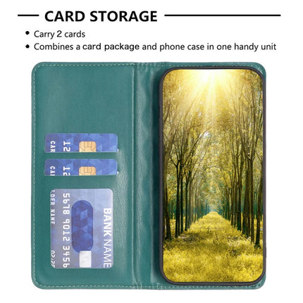 BINFEN COLOR BF Style-16 For Samsung Galaxy A56 5G Case Card Slots Rhombus Leather Cover
