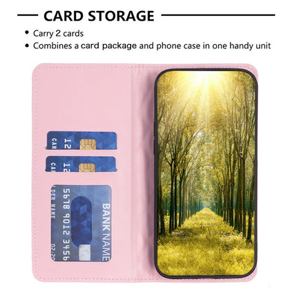 BINFEN COLOR BF Style-16 For Samsung Galaxy A56 5G Case Card Slots Rhombus Leather Cover