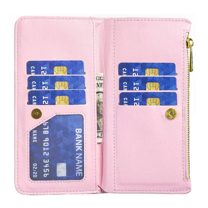 BINFEN COLOR BF Style-15 For Samsung Galaxy A56 5G Leather Case Zipper Pocket Rhombus Phone Cover