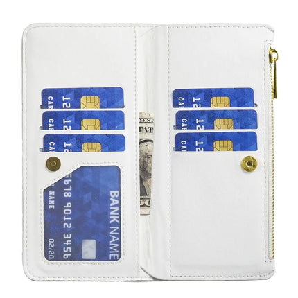 BINFEN COLOR BF Style-15 For Samsung Galaxy A56 5G Leather Case Zipper Pocket Rhombus Phone Cover