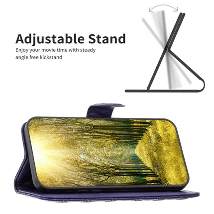 BINFEN COLOR BF Style-14 For Samsung Galaxy A56 5G Case Rhombus Phone Leather Cover Stand