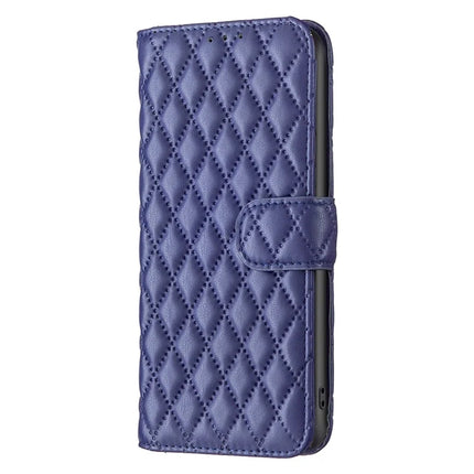 BINFEN COLOR BF Style-14 For Samsung Galaxy A56 5G Case Rhombus Phone Leather Cover Stand