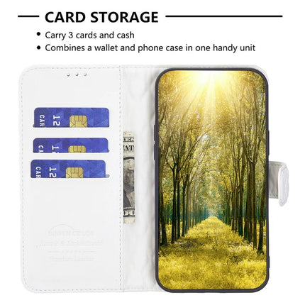 BINFEN COLOR BF Style-14 For Samsung Galaxy A56 5G Case Rhombus Phone Leather Cover Stand