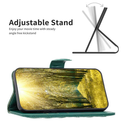 BINFEN COLOR BF Style-14 For Samsung Galaxy A56 5G Case Rhombus Phone Leather Cover Stand