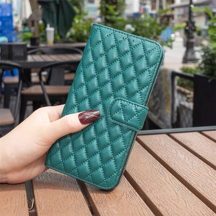 BINFEN COLOR BF Style-14 For Samsung Galaxy A56 5G Case Rhombus Phone Leather Cover Stand