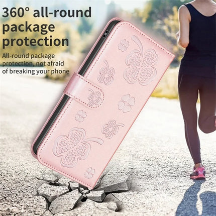 For Samsung Galaxy A56 5G Case Clover Pattern Wallet Stand View Leather Phone Cover