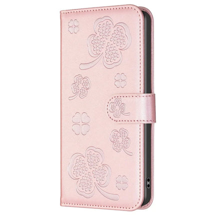 For Samsung Galaxy A56 5G Case Clover Pattern Wallet Stand View Leather Phone Cover