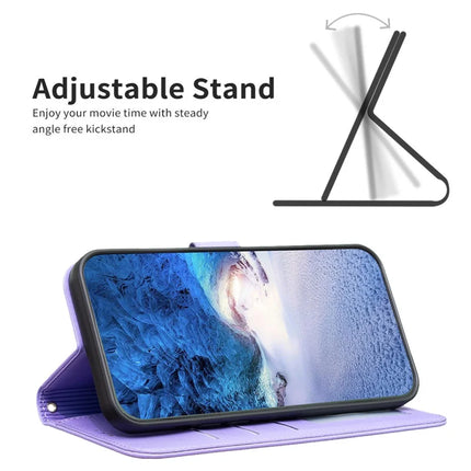 For Samsung Galaxy A56 5G Case Clover Pattern Wallet Stand View Leather Phone Cover