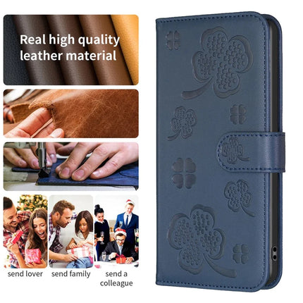 For Samsung Galaxy A56 5G Case Clover Pattern Wallet Stand View Leather Phone Cover