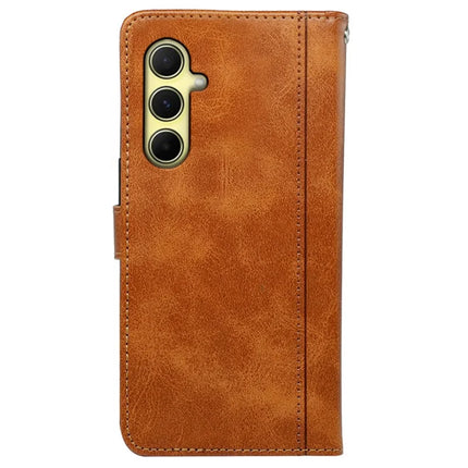 For Samsung Galaxy A56 5G Case Calf Texture Leather Stand Book Style Phone Cover