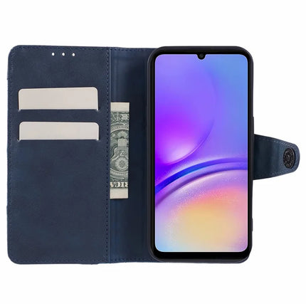 For Samsung Galaxy A56 5G Case Splicing Texture Leather Phone Cover Viewing Stand