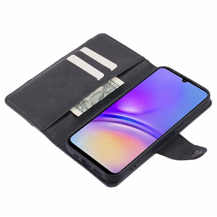 For Samsung Galaxy A56 5G Case Splicing Texture Leather Phone Cover Viewing Stand