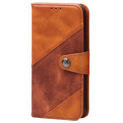 For Samsung Galaxy A56 5G Case Splicing Texture Leather Phone Cover Viewing Stand