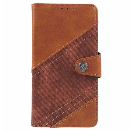 For Samsung Galaxy A56 5G Case Splicing Texture Leather Phone Cover Viewing Stand
