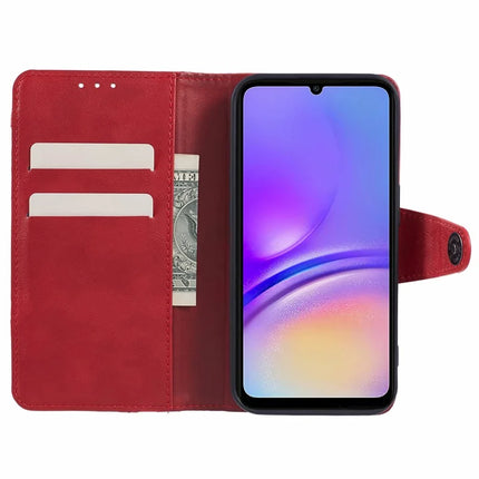For Samsung Galaxy A56 5G Case Splicing Texture Leather Phone Cover Viewing Stand