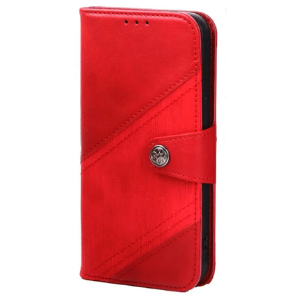 For Samsung Galaxy A56 5G Case Splicing Texture Leather Phone Cover Viewing Stand