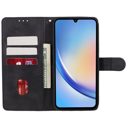 For Samsung Galaxy A56 5G Case PU Leather Wallet Protective Phone Cover Calf Texture