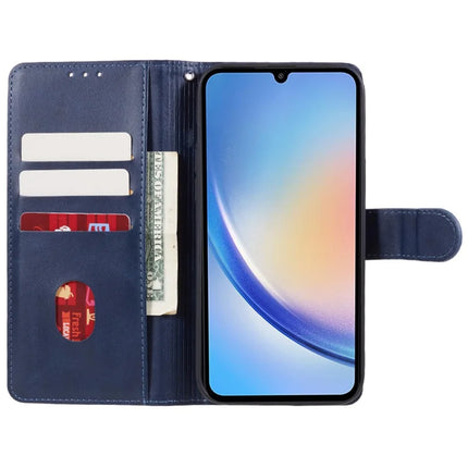 For Samsung Galaxy A56 5G Case PU Leather Wallet Protective Phone Cover Calf Texture