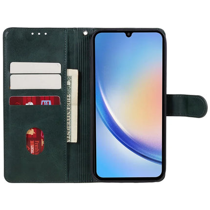 For Samsung Galaxy A56 5G Case PU Leather Wallet Protective Phone Cover Calf Texture