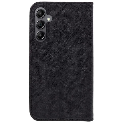 For Samsung Galaxy A56 5G Case Cross Texture Leather Phone Cover Hidden Magnetic