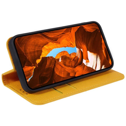 For Samsung Galaxy A56 5G Case Cross Texture Leather Phone Cover Hidden Magnetic