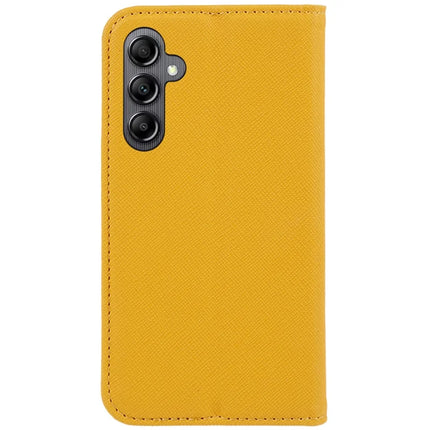 For Samsung Galaxy A56 5G Case Cross Texture Leather Phone Cover Hidden Magnetic