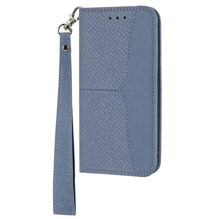 For Google Pixel 9a Case Woven Texture PU Leather Wallet Phone Cover